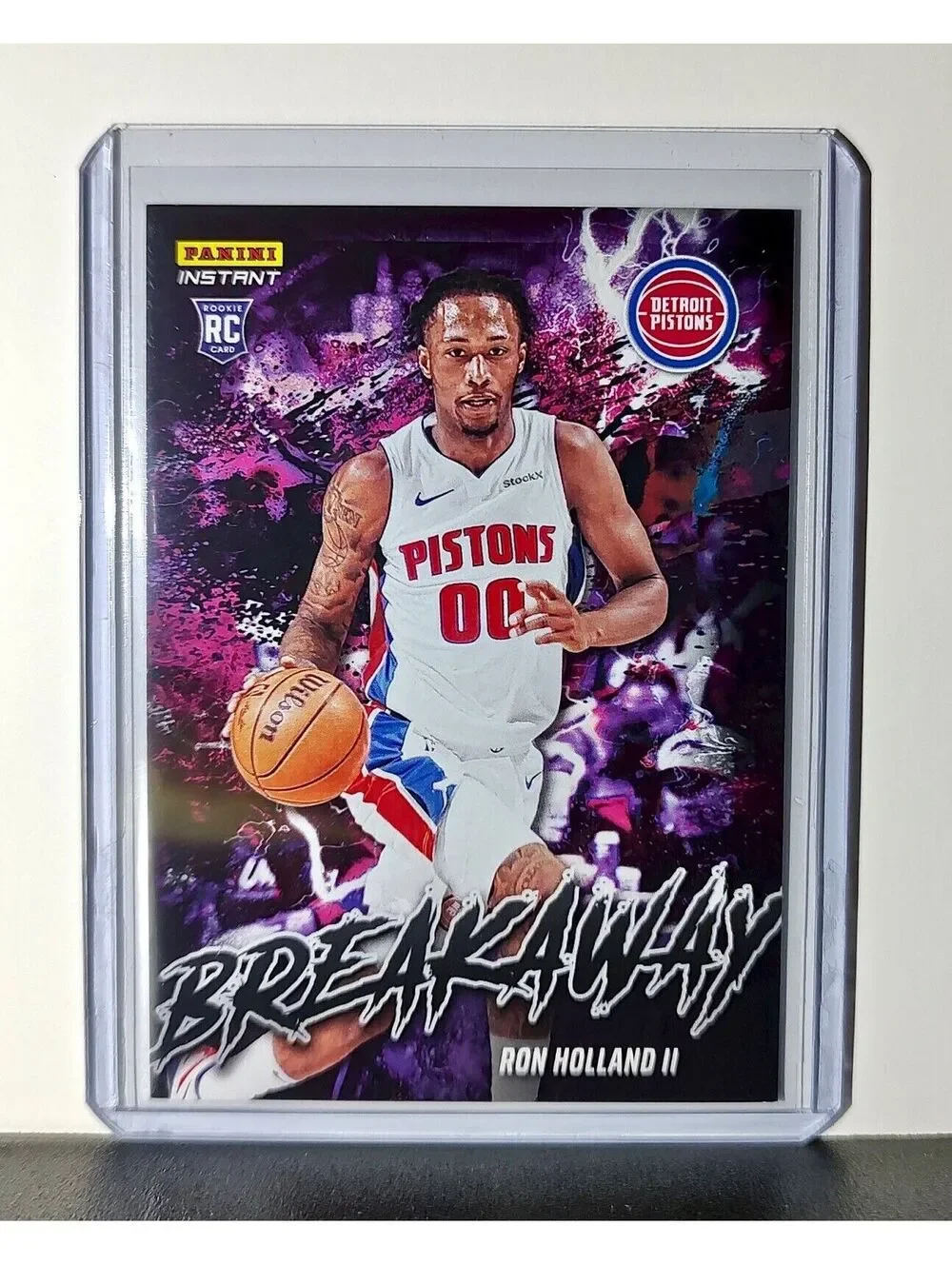 Ron Holland Il Rookie 2024-25 Panini NBA #5 Breakaway Card Pistons 1/1355